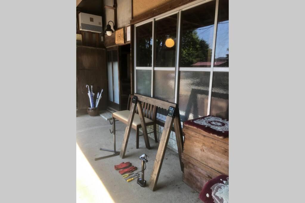 ゲストハウス+カフェわ　１日１組限定！ 築１００年の農家の古民家で宿泊体験、薪でお風呂沸かせます。焚き火もできます。 Kannami Dış mekan fotoğraf