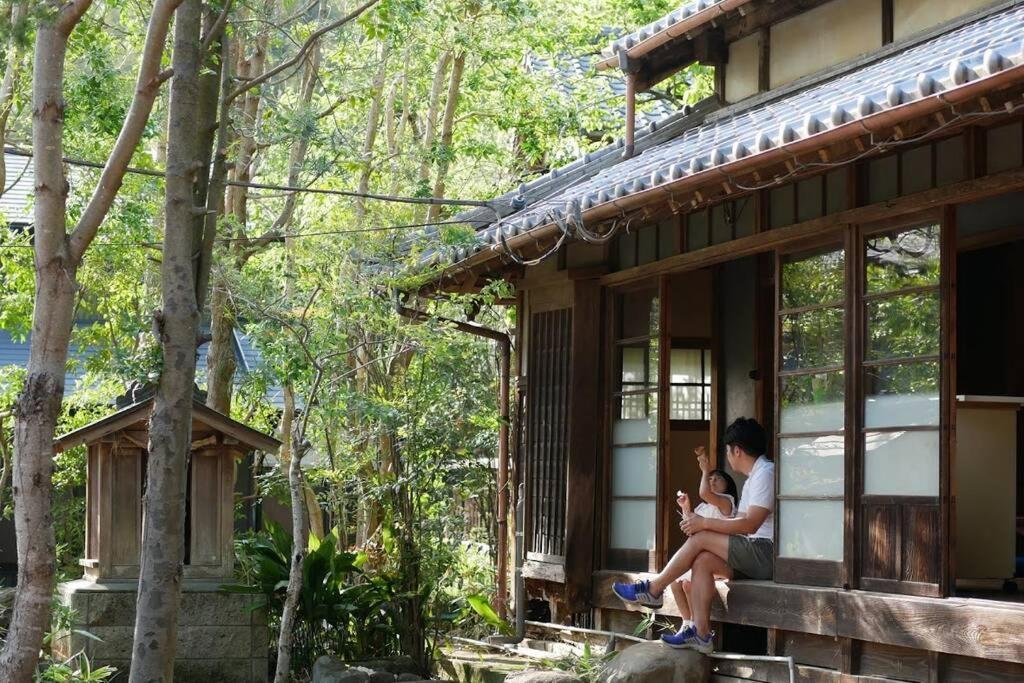 ゲストハウス+カフェわ　１日１組限定！ 築１００年の農家の古民家で宿泊体験、薪でお風呂沸かせます。焚き火もできます。 Kannami Dış mekan fotoğraf
