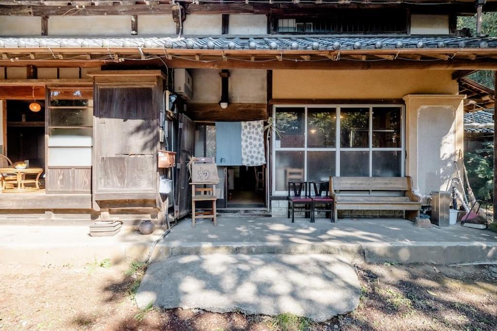 ゲストハウス+カフェわ　１日１組限定！ 築１００年の農家の古民家で宿泊体験、薪でお風呂沸かせます。焚き火もできます。 Kannami Dış mekan fotoğraf